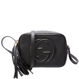 Gucci 308364 Soho Disco Crossbody Black Bag