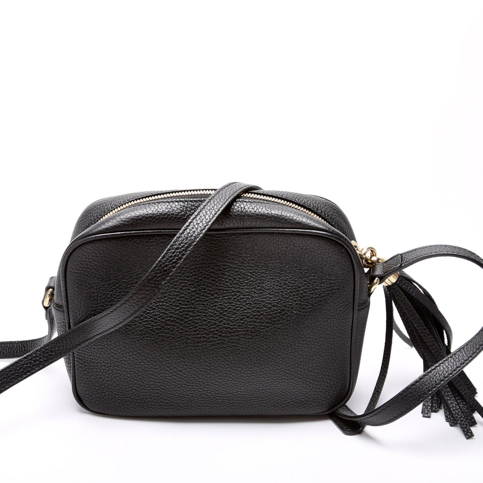 Gucci 308364 Soho Disco Crossbody Black Bag