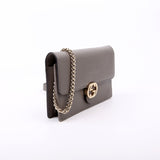 Gucci 510314 Interlocking G Chain Wallet Grey Bag
