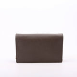 Gucci 510314 Interlocking G Chain Wallet Grey Bag