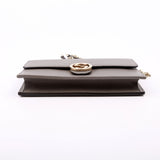 Gucci 510314 Interlocking G Chain Wallet Grey Bag