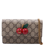 Gucci 481291 GG Supreme Cherries Mini Red Bag