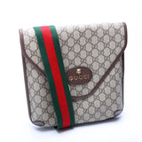 Gucci 598604 GG Supreme Neo Vintage Messenger Brown Bag