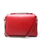 Gucci 510306 Large Interlocking GG Shoulder Red Bag