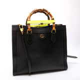 Gucci 655658 Diana Medium Tote Black Bag