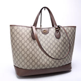 Gucci 778598 Ophidia GG Supreme Tote Large Brown Bag