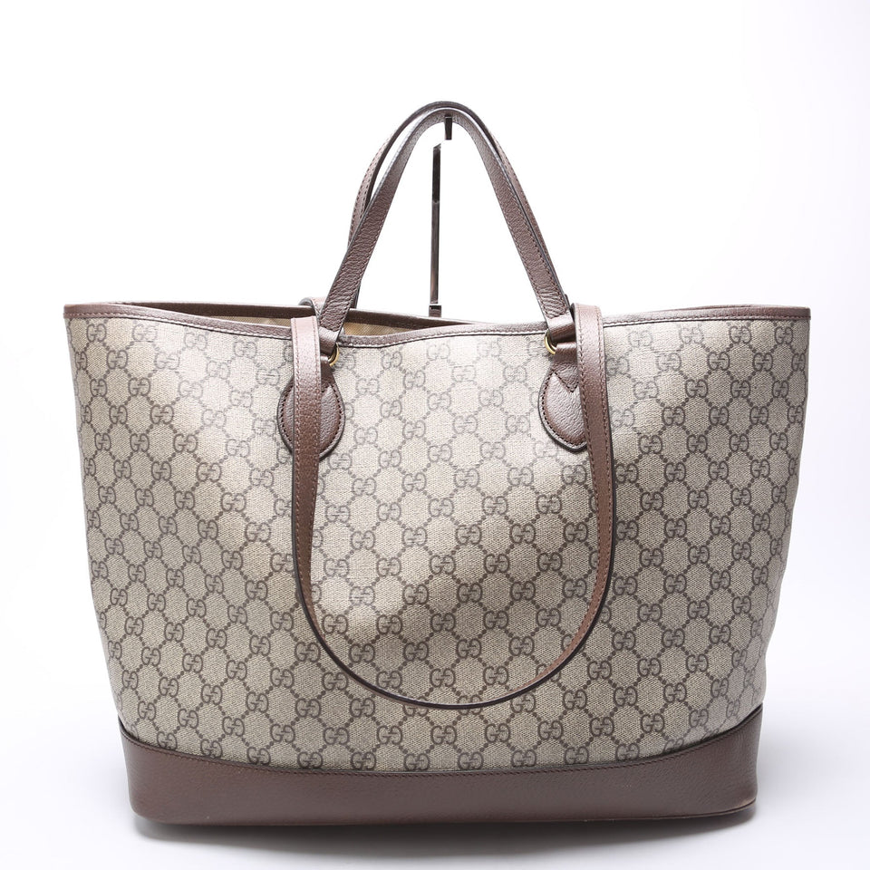 Gucci 778598 Ophidia GG Supreme Tote Large Brown Bag