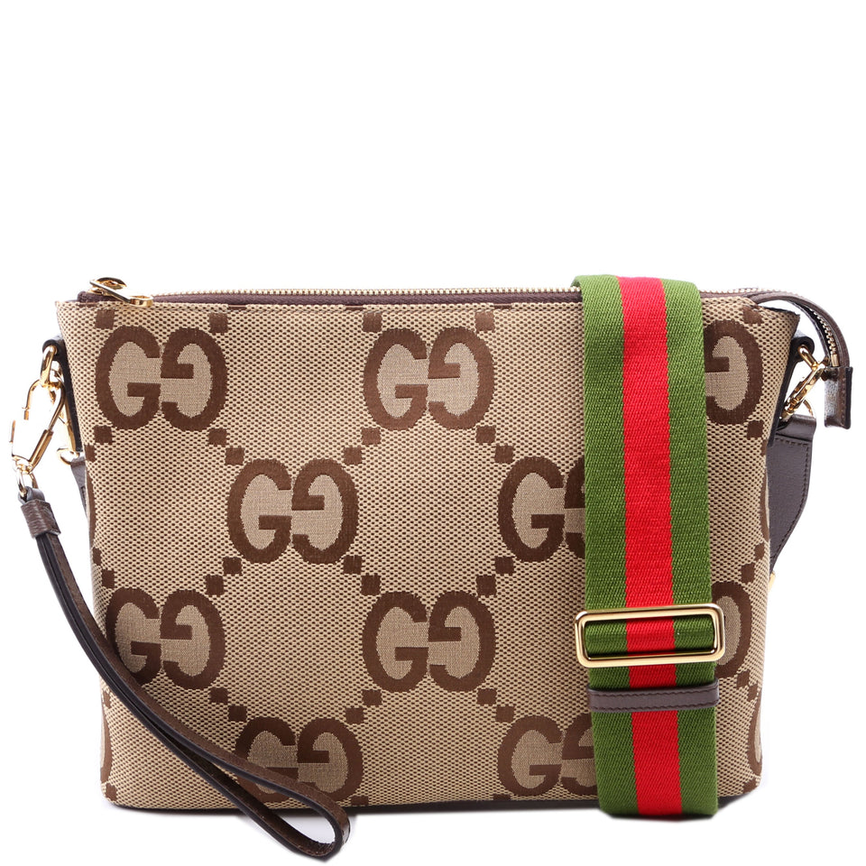 Gucci 699130 Jumbo GG Messenger Bag