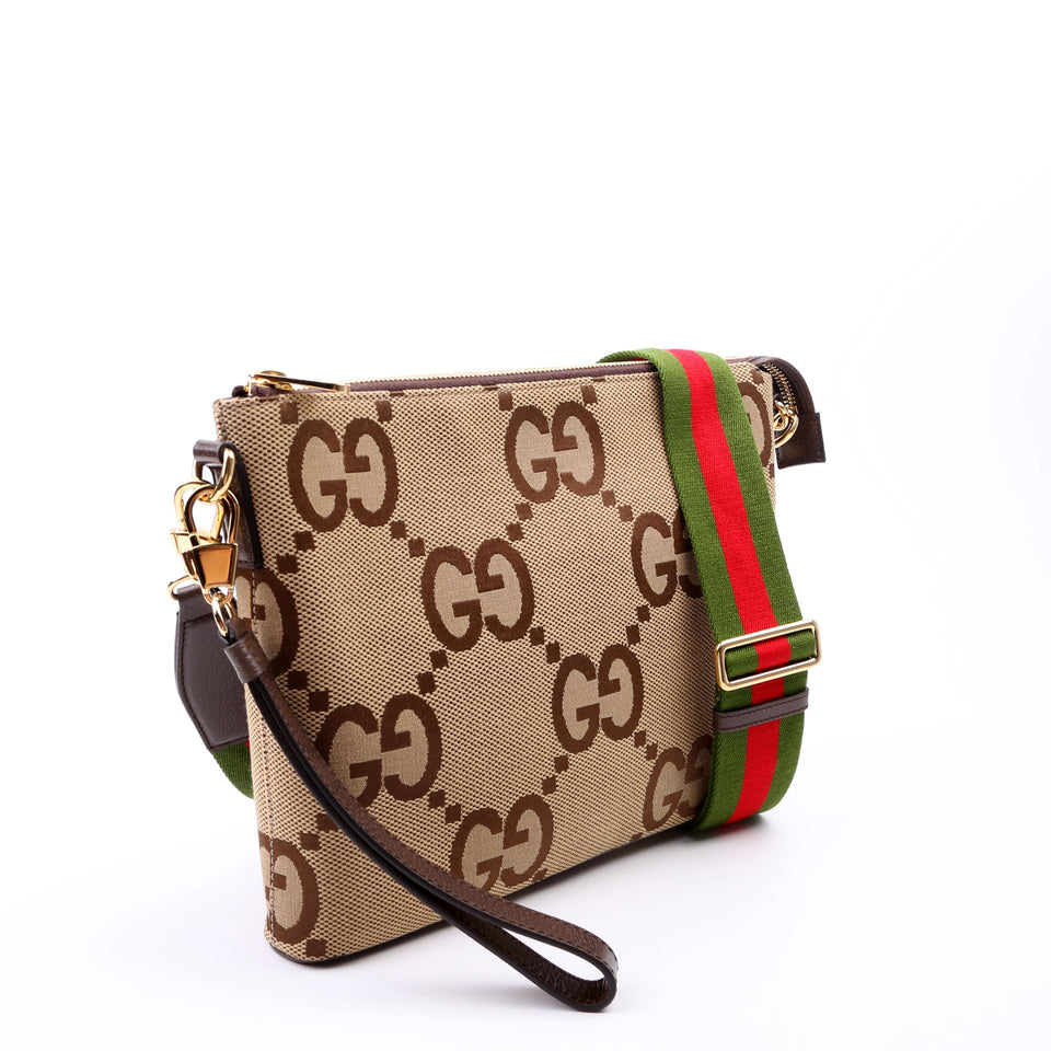 Gucci 699130 Jumbo GG Messenger Bag