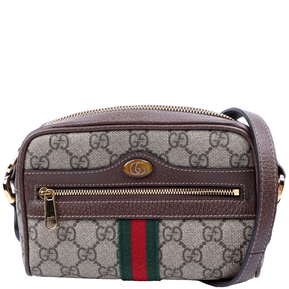 Gucci 5173650 GG Supreme Mini Ophidia Bag