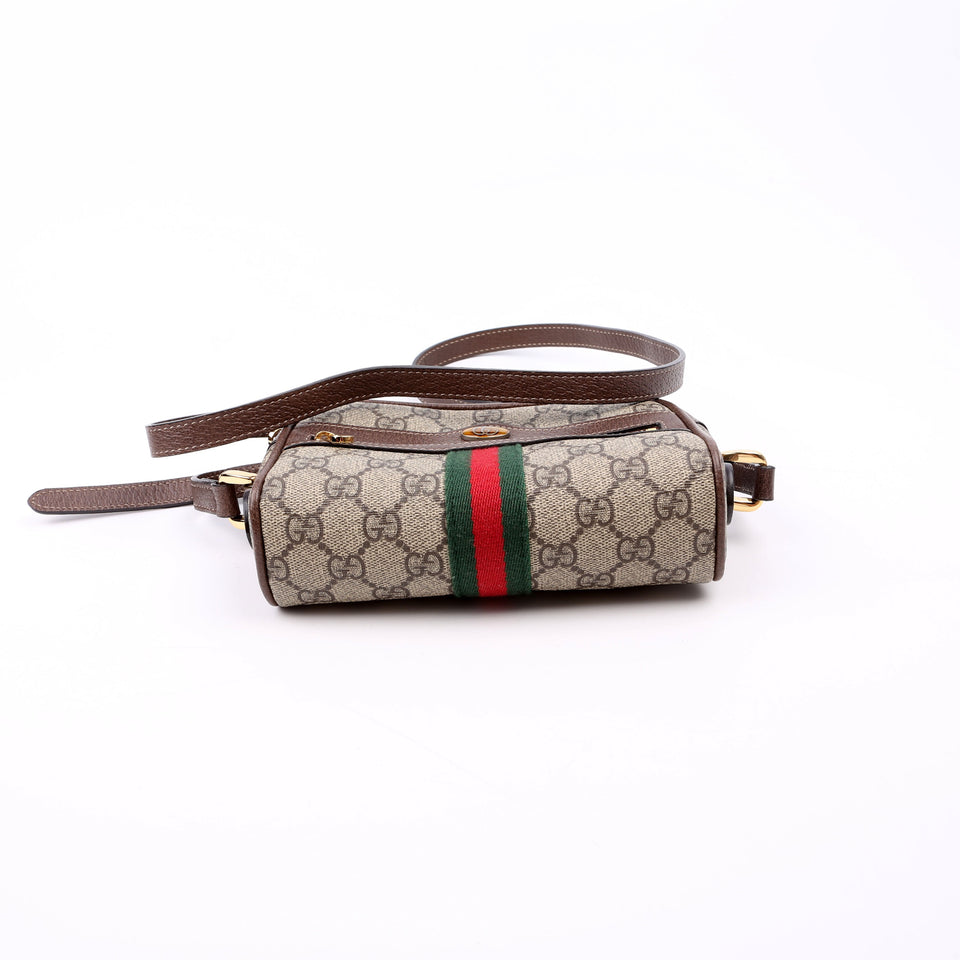 Gucci 5173650 GG Supreme Mini Ophidia Bag