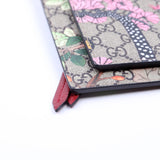 Gucci 454111 GG Supreme Blooms/Bengal Double Zip Shoulder Bag