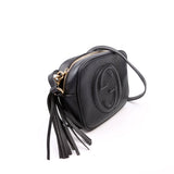 Gucci 308364 Soho Disco Crossbody Black Bag