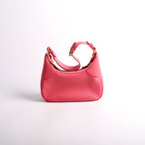 Gucci 731817 Aphrodite Leather Small Shoulder Pink/Gold Bag