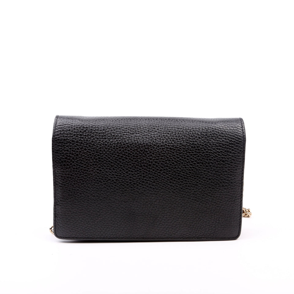 Gucci 598211 Soho Woc Black Bag