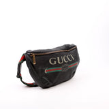 Gucci 493869 Retro Belt Medium Black Bag