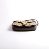 Gucci 443497 Marmont GG Canvas Shoulder Small Flap Bag