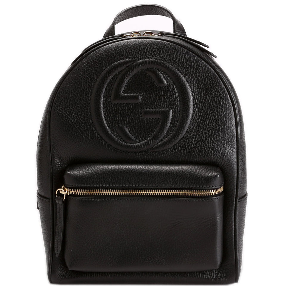 Gucci 536192 Soho Leather Backpack Black Bag