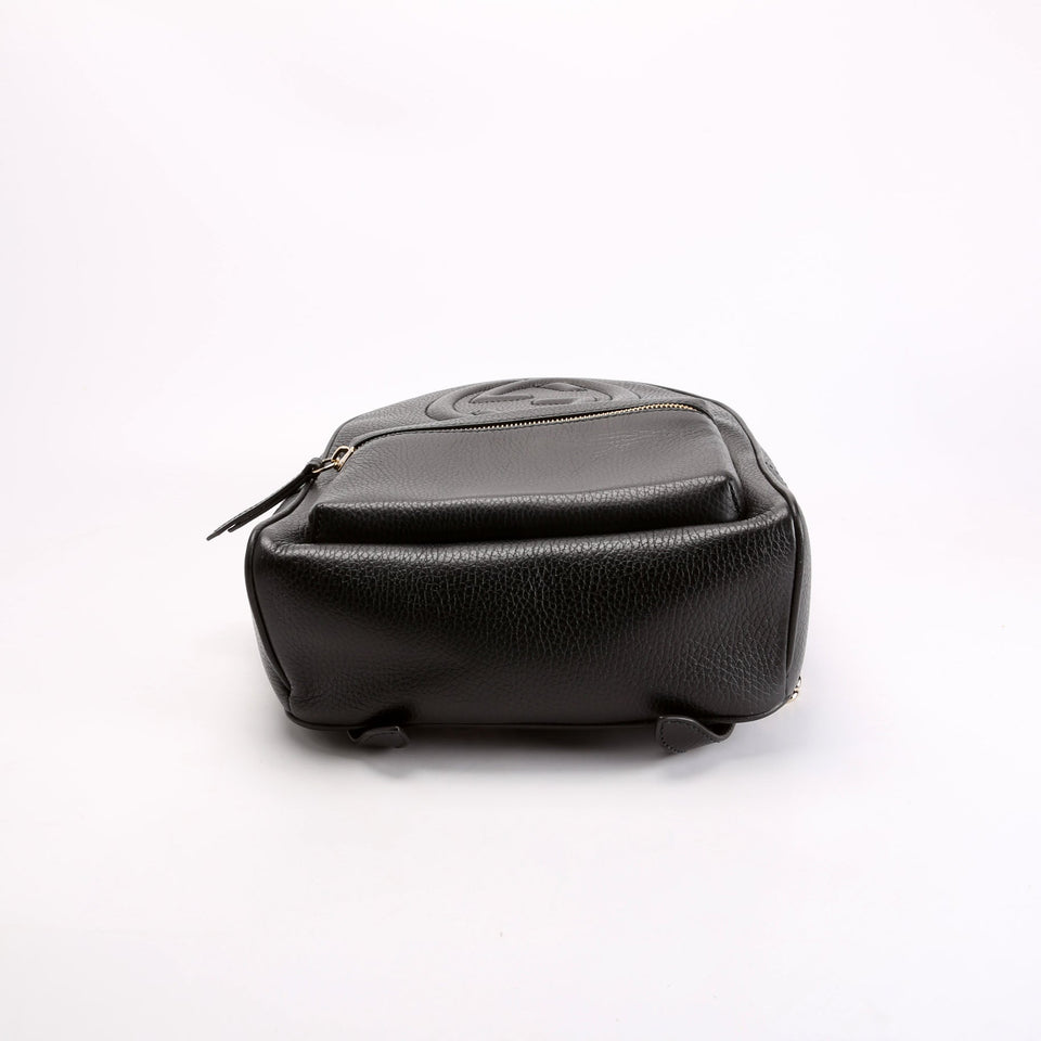 Gucci 536192 Soho Leather Backpack Black Bag