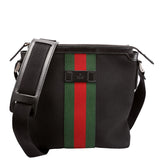 Gucci 631195 Techno Canvas Web Messenger Bag