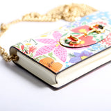 Gucci 621892 Horsebit 1955 Wallet With Chain White/Multicolor Bag