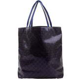 Gucci 337906 GG Imprime Tote Blue Bag