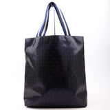 Gucci 337906 GG Imprime Tote Blue Bag