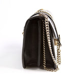 Gucci 510304 Interlocking Small Xbody Black/Gold Bag