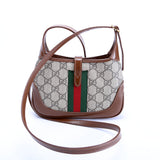 Gucci 637092 Jackie 1961 Mini Hobo Brown Bag