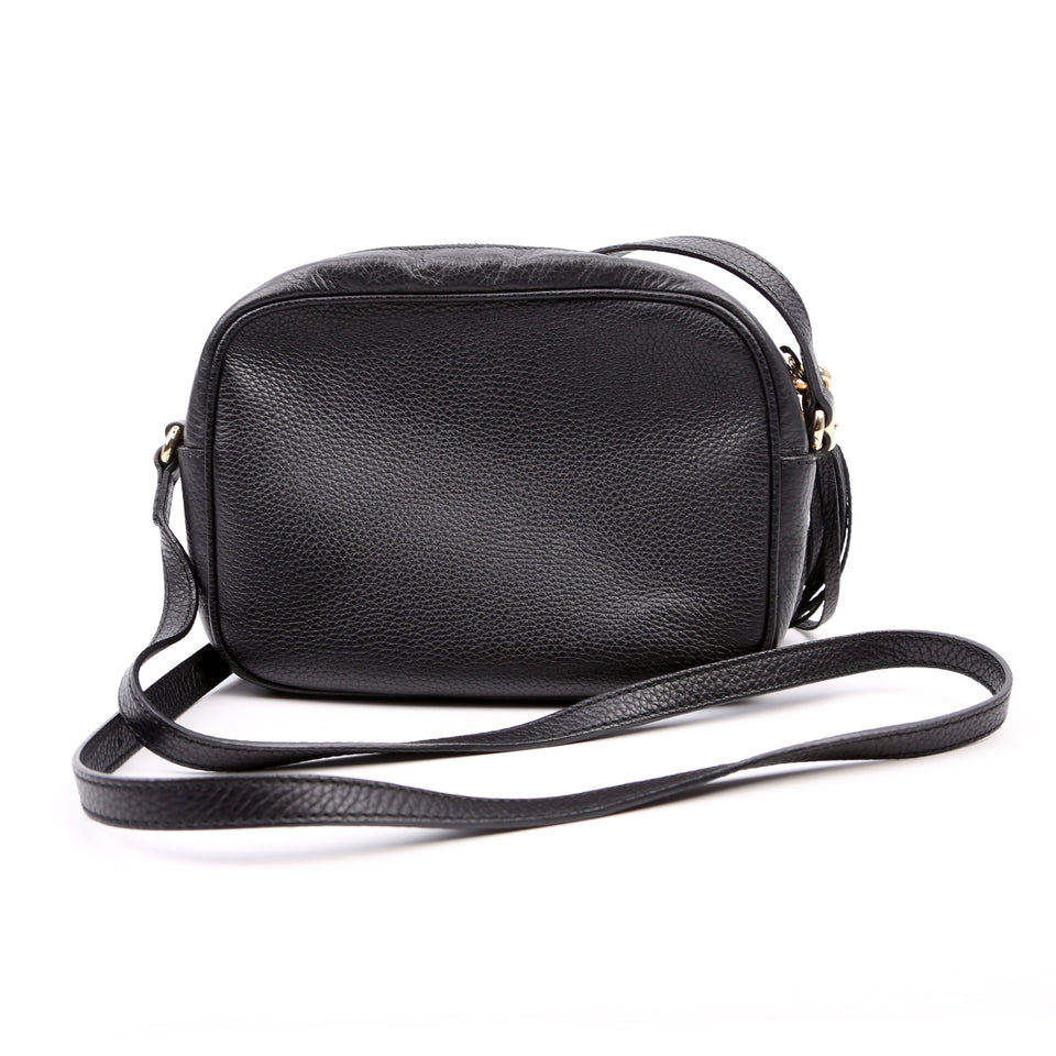 Gucci 308364 Soho Disco Crossbody Black Bag