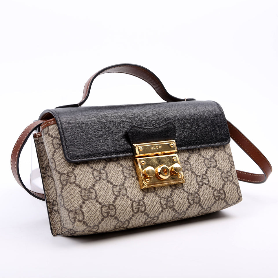 Gucci 652683 Padlock Mini GG Supreme Bag
