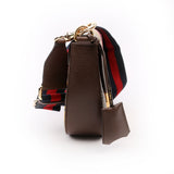 Gucci 453189 GG Supreme Bengal Padlock Medium Messenger Brown Bag