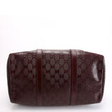 Gucci 193603 GG Imprime Joy Boston Burgundy Bag