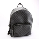 Gucci 821159 GG Supreme Emblem Backpack Medium Black Bag