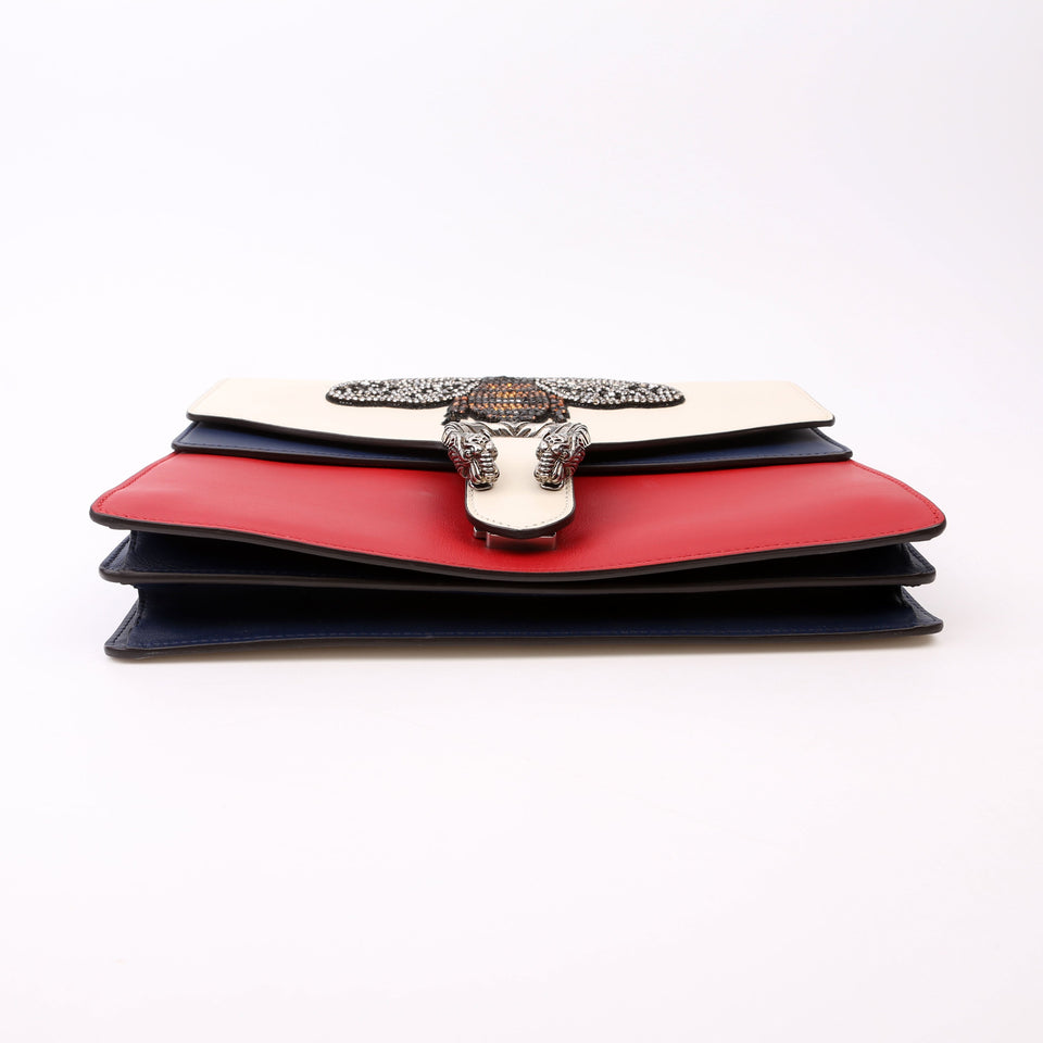 Gucci 403347 Dionysus Bee Embellished Shoulder Medium Bag