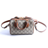 Gucci 432123 GG Supreme Mini Boston Bag