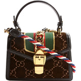 Gucci 470270 Velvet Sylvie Mini Bag