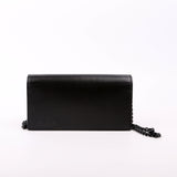 Gucci 621892 Horsebit 1955 Wallet W/ Chain Black Bag