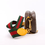 Gucci 476466 GG Supreme Messenger Brown Bag