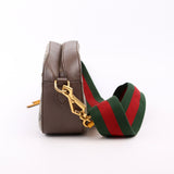 Gucci 476466 GG Supreme Messenger Brown Bag