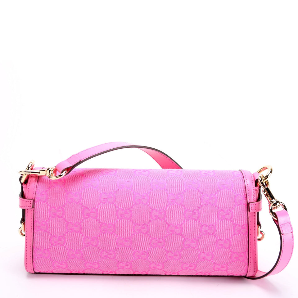 Gucci 788061 GG Luce Shoulder Small Pink Bag