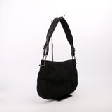 Gucci 001-3193 Nylon Small Hobo Black Bag