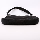 Gucci 001-3193 Nylon Small Hobo Black Bag
