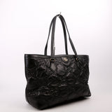 Gucci 631685 GG Matelasse Ophidia Tote Black Bag