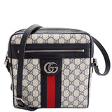Gucci 547926 Ophidia Messenger Navy/Beige Bag