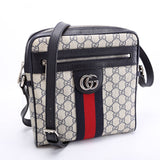 Gucci 547926 Ophidia Messenger Navy/Beige Bag