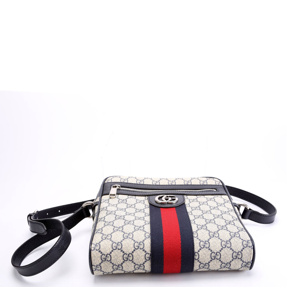 Gucci 547926 Ophidia Messenger Navy/Beige Bag