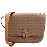 Gucci 001.406.1780 GG Micro Canvas Shoulder Vintage Brown Bag