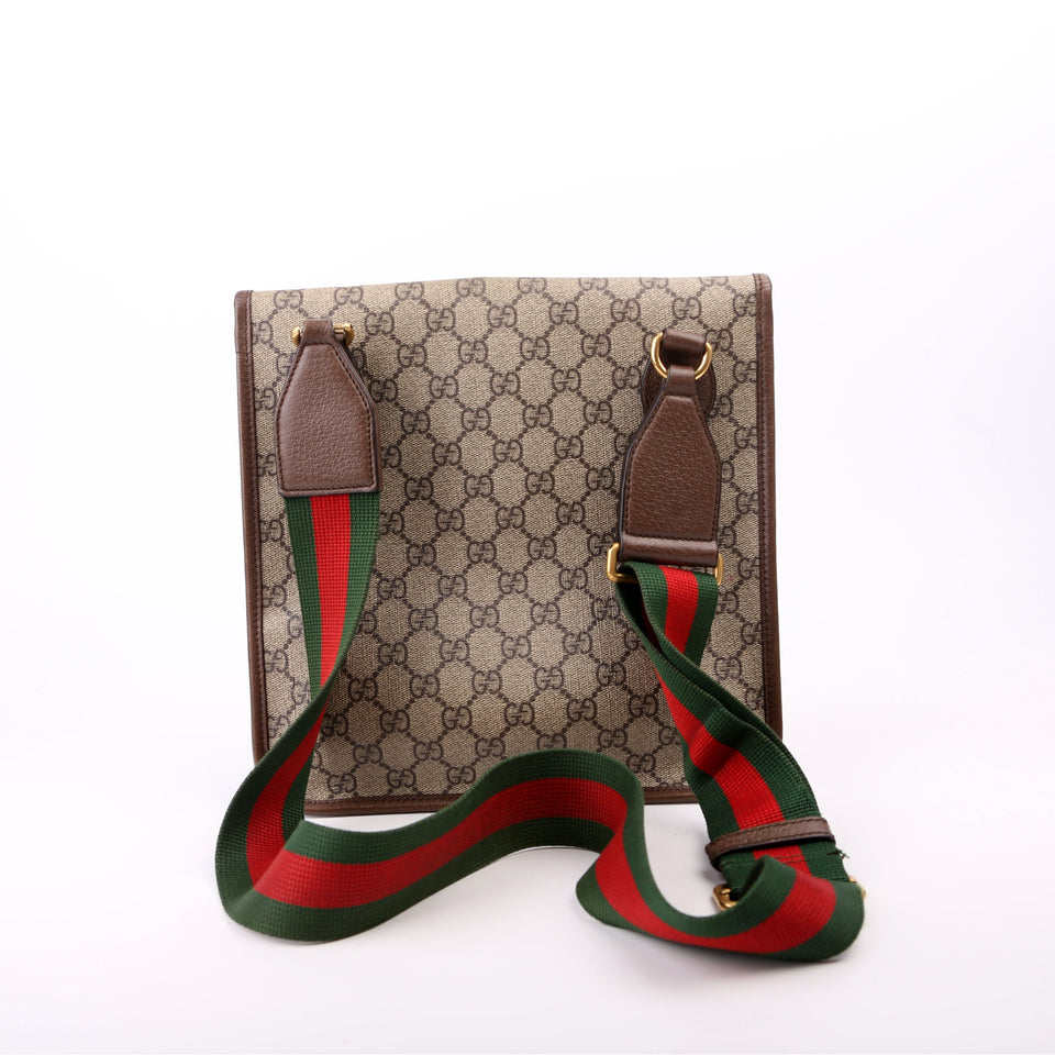Gucci 598604 GG Supreme Neo Vintage Messenger Bag