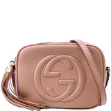 Gucci 308364 Soho Disco Crossbody Tan Bag
